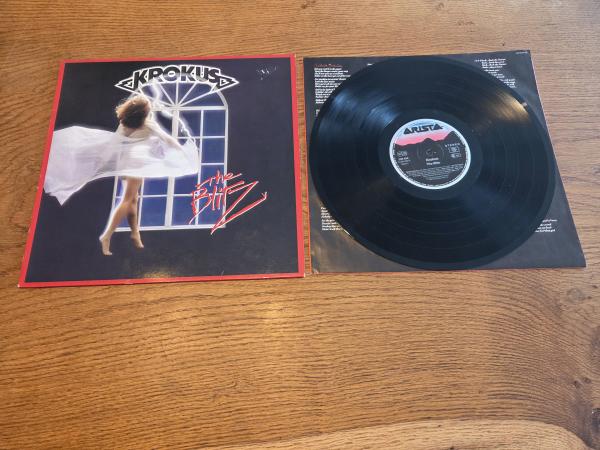 Krokus The Blitz 1984 Arista Records 206494 Deutsche Pressung VG/VG+